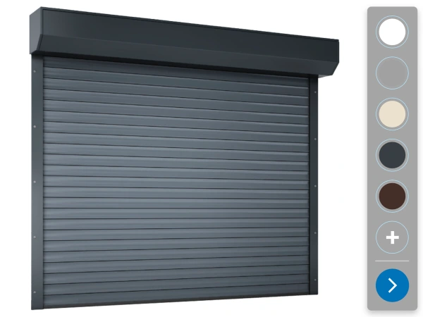 Rolovacia garážová brána ETILA ROLLO | bežné farby