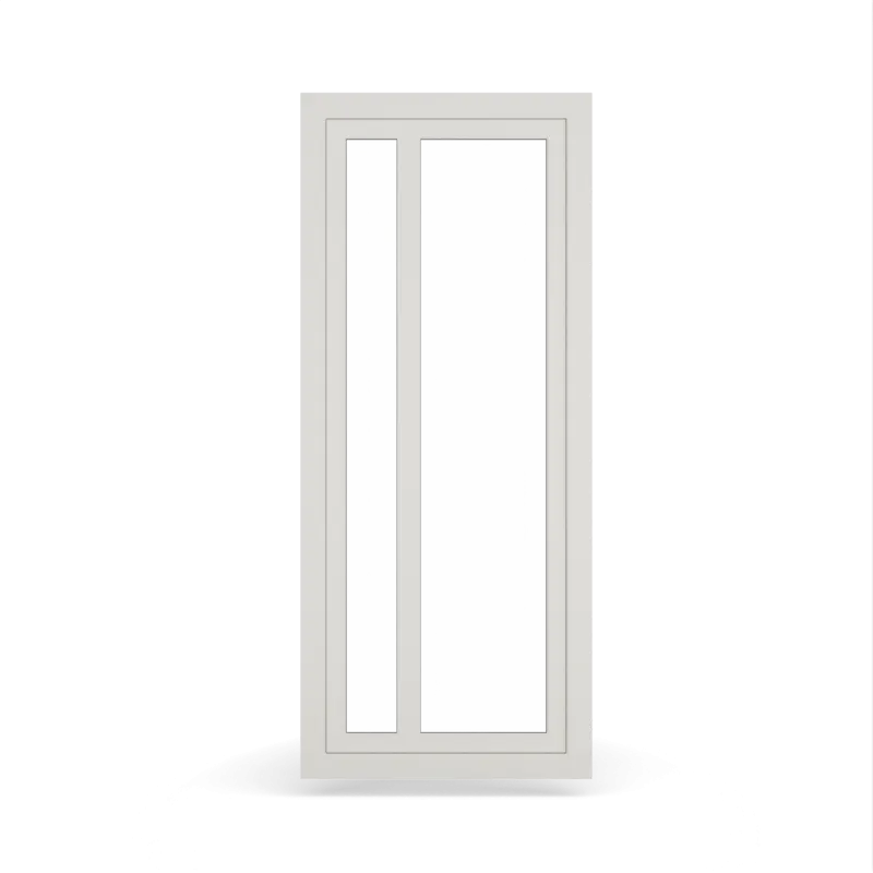 Jednokrídlové balkónové dvere s vertikálnou priečkou STANDARD