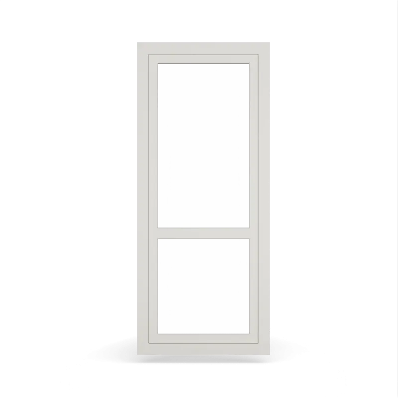 Jednokrídlové balkónové dvere s horizontálnou priečkou PREMIUM