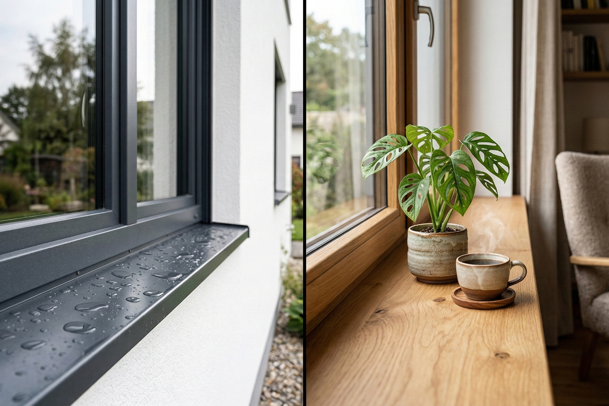 Ako správne vybrať a namontovať parapety